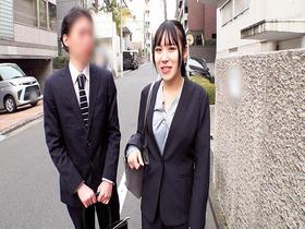 可愛い部下（※彼有り）と上司（※既婚）が高額賞金かけて野球拳で対決！？「部下に興奮するわけないよ！」なんて言いつつバッキバキ勃起しちゃう上司チ〇ポ「大きくないですか」部下の女性も恥ず恥ずエロ発情「秘密ですよ…」ってド不倫ＮＴＲ中出しＳＥＸ２　サンプル画像16